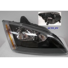 FORD FOCUS 04-07 REFLEKTOR CZARNY P
