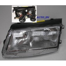 VW PASSAT B5 96-00 REFLEKTOR H1+H7  clear L