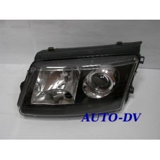 VW PASSAT B5 96-00 REFLEKTOR H1+H7 CZARNY SOCZ.L