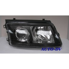 VW PASSAT B5 96-00 REFLEKTOR H1+H7 CZARNY SOCZ.R