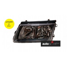VW PASSAT B5 96-00 REFLEKTOR H1+H7 CZARNY L